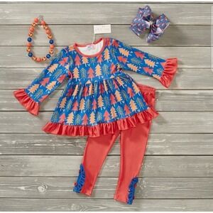 12-18 Mos Pete And Lucy Vacation In The Forest 2 Pc Set NWT